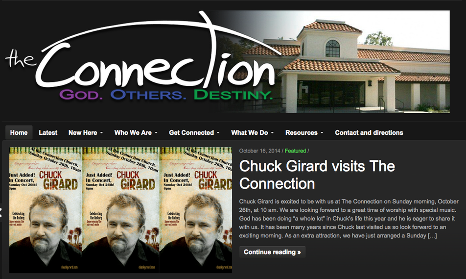 CHUCK GIRARD AT THE CONNECTION- POWAY, CA